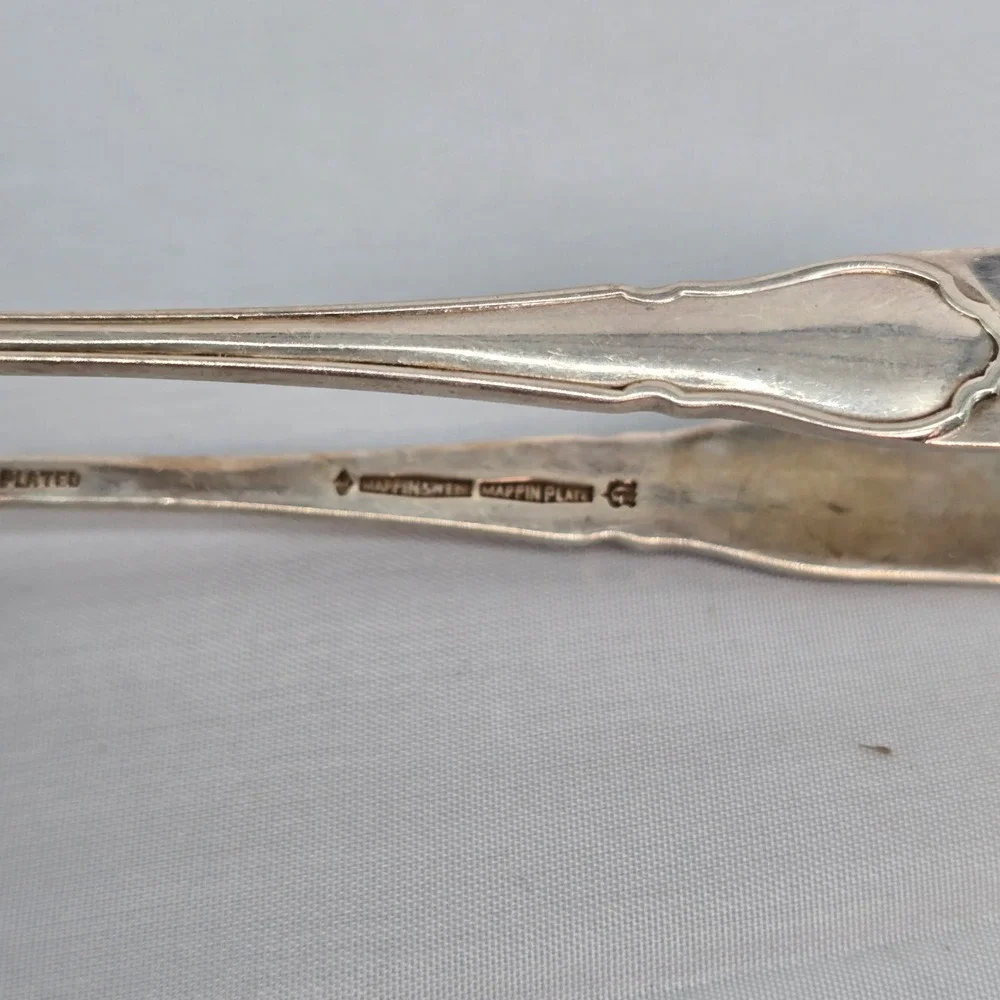 Mappin & Webb Silver Plated Sugar Tongs Vintage Bird Claw Talon Tea Service